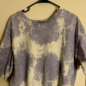 Arizona Purple-White Tie Dye Tee